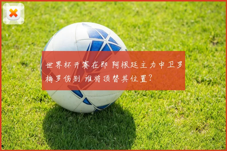 世界杯开赛在即 阿根廷主力中卫罗梅罗伤别 谁将顶替其位置？